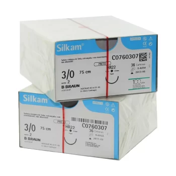 Sutura Silkam Bbraun