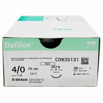 Sutura Dafilon – Não Absorvível BBRAUN