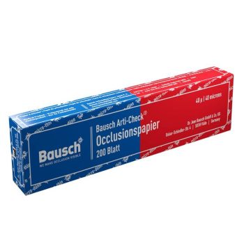 Papel Articulado Vermelho/Azul Baush 40 micras