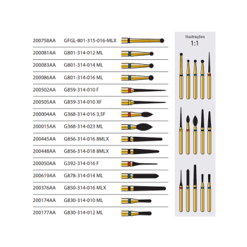 Brocas Diamante Diatech