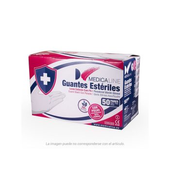 Luvas Estéril Com Pó Cuatrogasa